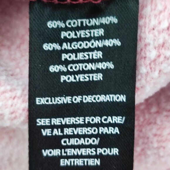 Maui and Sons pull over hoodie men's size L tie-dye white & salmon pink kangaroo - Picture 6 of 13